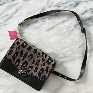 Kate Spade Leopard Print Crossover Bag